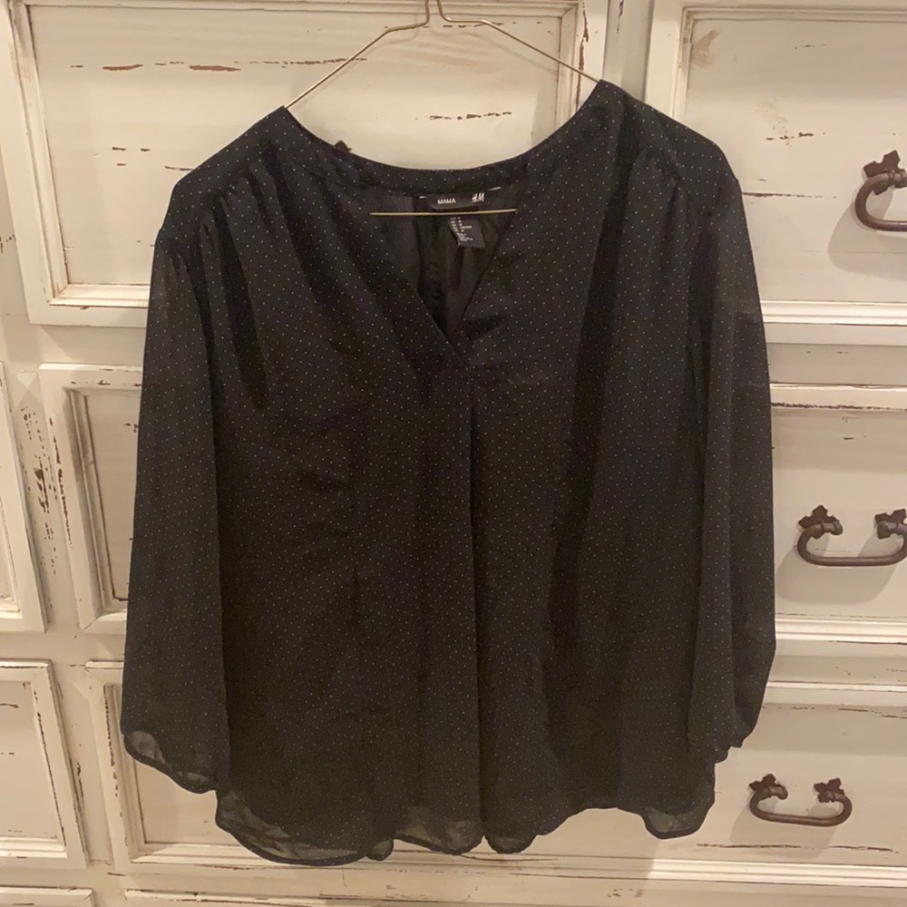 H&M Mama top sz M EUC